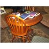 Image 1 : ROUND TABLE & 2 CHAIRS