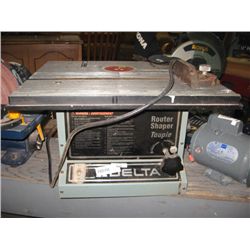 DELTA ROUTER SHAPER TABLE