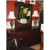 Image 1 : NEW - DRESSER 6 DRAWER WITH MIRROR NEW - DRESSER 6 DRAWER WITH MIRROR