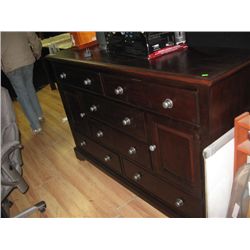 DARK MAHOGANY DRESSER/BUFFET - NEW