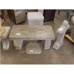CONCRETE - BENCH - LARGE