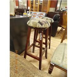 BAR STOOL - UPHOLSTERED - X 2 MUST TAKE 2