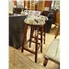 Image 1 : BAR STOOL - UPHOLSTERED - X 2 MUST TAKE 2