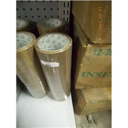 ROLLS OF PACKING TAPE - 6PC/TUBE ( 2 TUBES PER LT)