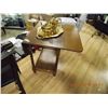 Image 2 : OAK BARLEY TWIST DROP SIDE TABLE