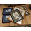 Image 1 : FRAMED PICTURES - LAKE AND CABIN & OTHERS