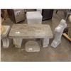 Image 1 : CONCRETE - BENCH - LARGE
