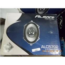 AUTO SPEAKER SET - NEW - ALMANI 5 X 7 360 W