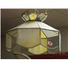 Image 1 : GLASS & BRASS CEILING LITE