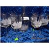 Image 2 : WINE GLASSES & DECANTER SET SHIP EMBOSSED