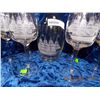 Image 3 : WINE GLASSES & DECANTER SET SHIP EMBOSSED