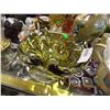 Image 1 : ART GLASS BOWL - GREEN