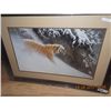 Image 1 : FRAMED PRINT " SIBERIAN TIGER ROBERT BATEMAN