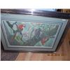 Image 1 : FRAMED L E PRINT "TROPICAL CANOPY - SCARLET MACAWS ROBERT BATEMAN
