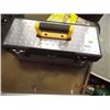 TOOL BOX W/ FISHING TACKLE - SILVER