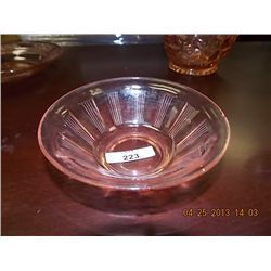 DEPRESSION GLASS BOWL