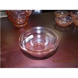 DEPRESSION GLASS BOWL