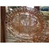 Image 1 : DEPRESSION GLASS DIVIDED SERVING DISH