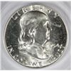 Image 2 : 1954 FRANKLIN HALF DOLLAR PCGS MS64 FBL