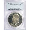 Image 1 : 1977-S IKE DOLLAR PCGS PR69 DCAM CLAD
