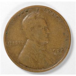 1924-D LINCOLN CENT VG+