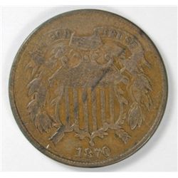 1870 TWO CENT FINE