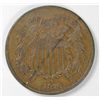 Image 1 : 1870 TWO CENT FINE