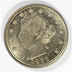 1883 NO CENTS V-NICKEL GEM UNC