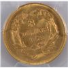Image 3 : 1878 $3.00 GOLD PCGS MS64, SURELY LOOKS LIKE MS65, DONT COME ANY NICER!