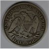 Image 2 : 1876 SEATED HALF DOLLAR VG