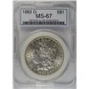 Image 1 : 1882-O MORGAN DOLLAR CSI MS67