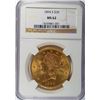 Image 1 : 1894-S $20.00 GOLD LIBERTY NGC MS62