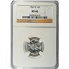 Image 1 : 1943 S MERCURY DIME NGC MS66 SUPER