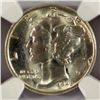 Image 2 : 1945 MERCURY DIME NGC MS65 GEM