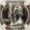 Image 2 : 1946 S WASHINGTON QUARTER NGC MS65 GEM