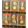 Image 4 : A BINDER WITH ( 25 ) DIFFERENT PRESIDENTIAL DOLLARS