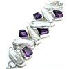 Image 1 : Biwa Pearl & Amethyst Bracelet