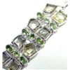 Image 1 : Peridot and Lemon Quartz Bracelet