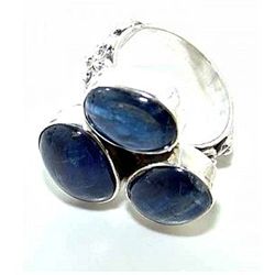 Silver and Kyanite Ring