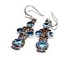 Image 1 : Blue Topaz Earrings