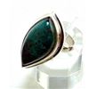 Image 1 : Silver and Malachite Ring