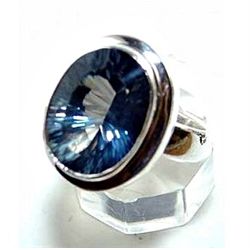 Silver and Mystic Topaz Ring