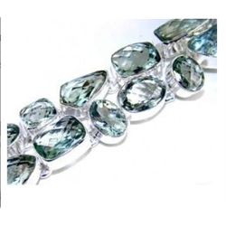 Green Amethyst Bracelet