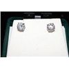 Image 1 : 14K GOLD DIAMOND SOLITAIRE EARRINGS