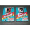 Image 1 : LOT OF 2  FACTORY SEALED WAX PACK BOXES OF 1992 TOPPS BASEBALL CARDS
