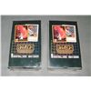 Image 1 : LOT OF 2 FACTORY SEALED WAX PACK BOXES OF 90-91 SKYBOX BASKETBALL CARDS