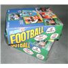 Image 1 : LOT OF 2 FACTORY SEALED WAX PACK BOXES OF 1991 FLEER FOOTBALL CARDS