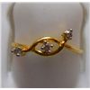 Image 1 : Ring of Diamond 0.08 Ctw in 1.16g 18kt Yellow Gold