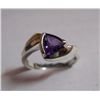 Image 1 : 2.770g Ring of Amethyst Sterling Silver