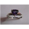 Image 1 : 1.930g Ring of Amethyst Sterling Silver